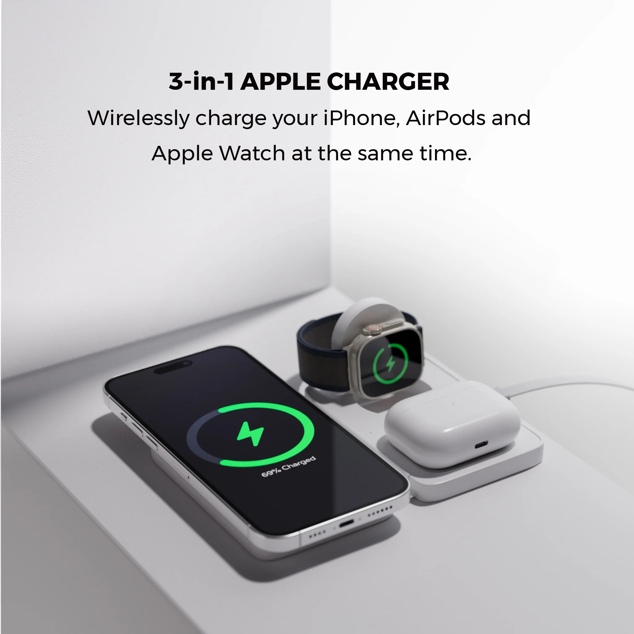 Duo Pack - Apollo 3-in-1 Apple Chargers - Image 69