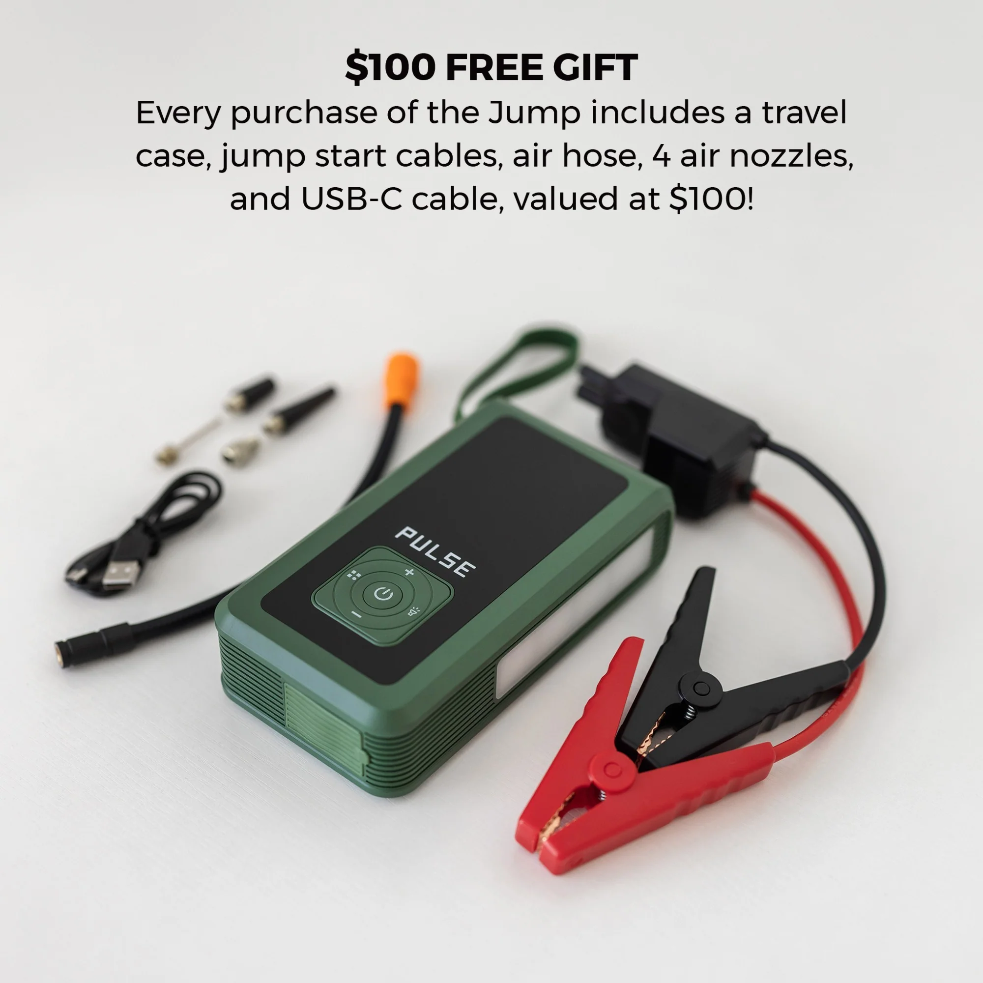 Duo Pack - Jump Portable Car Jump Starter with Air Compressor - Image 23