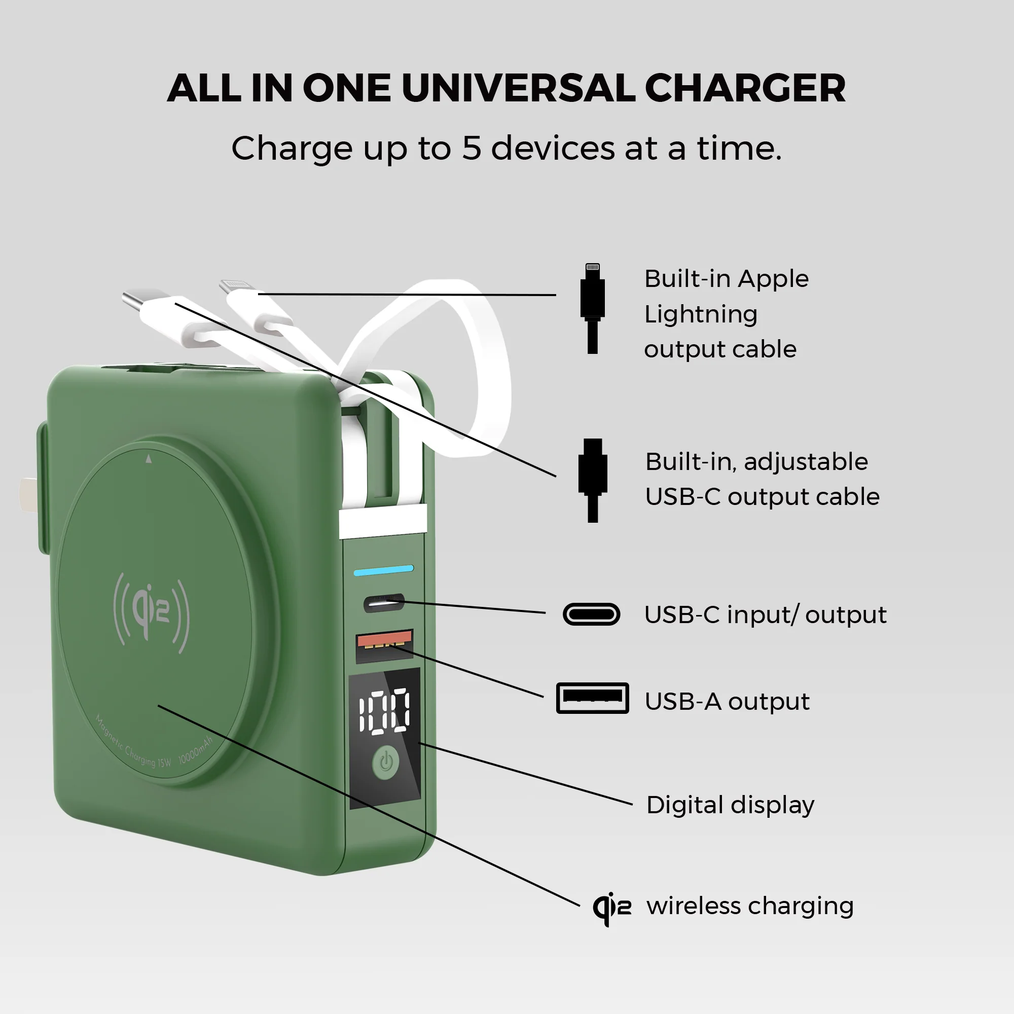 Duo Pack - Universe 5-in-1 Power Bank & Charger - Image 66