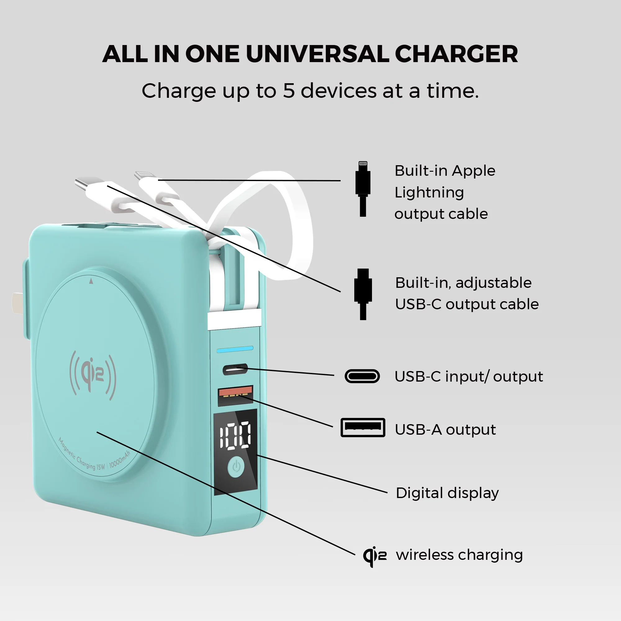 Duo Pack - Universe 5-in-1 Power Bank & Charger - Image 93