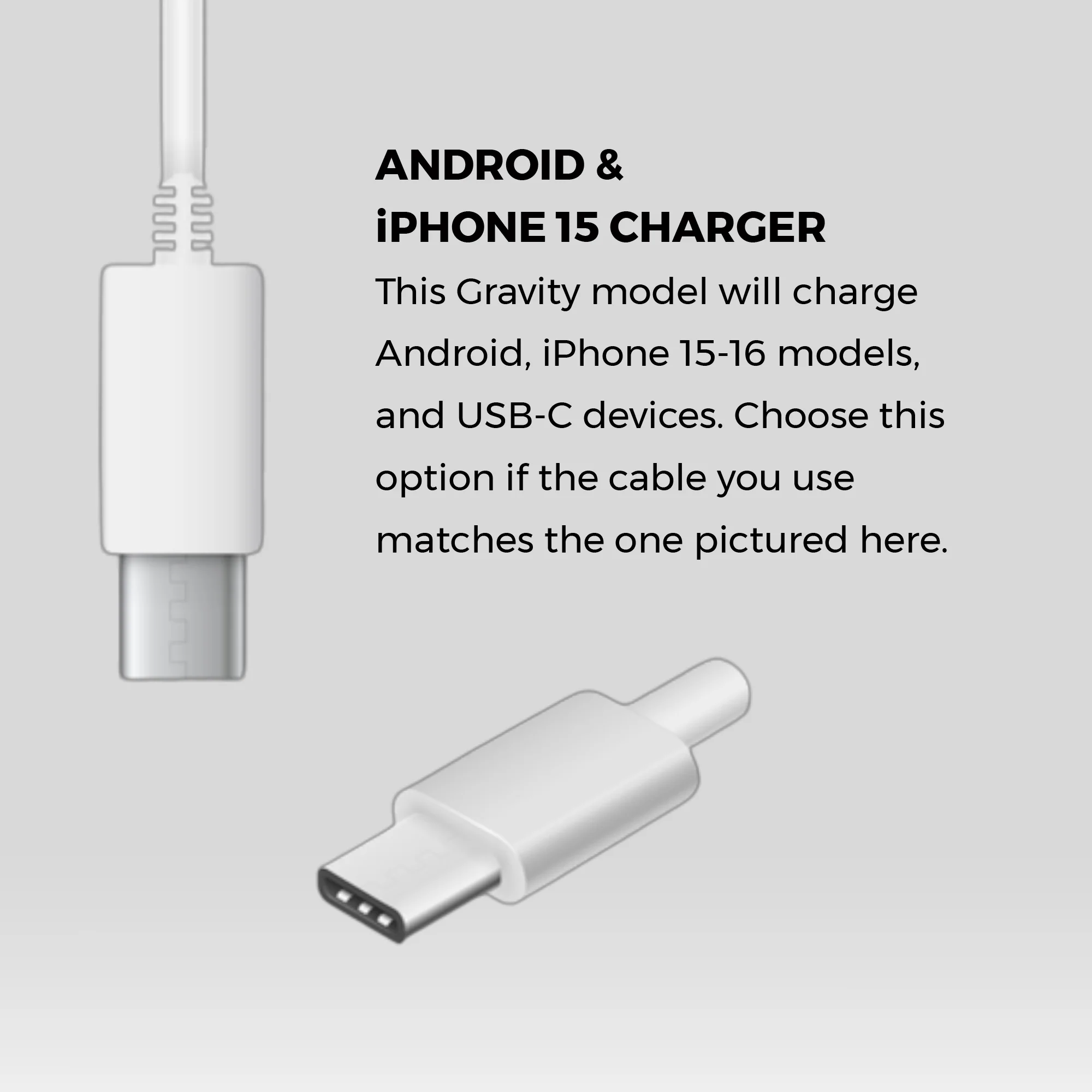 Family Pack - Gravity ANDROID & iPHONE 15 Portable Chargers - Image 2