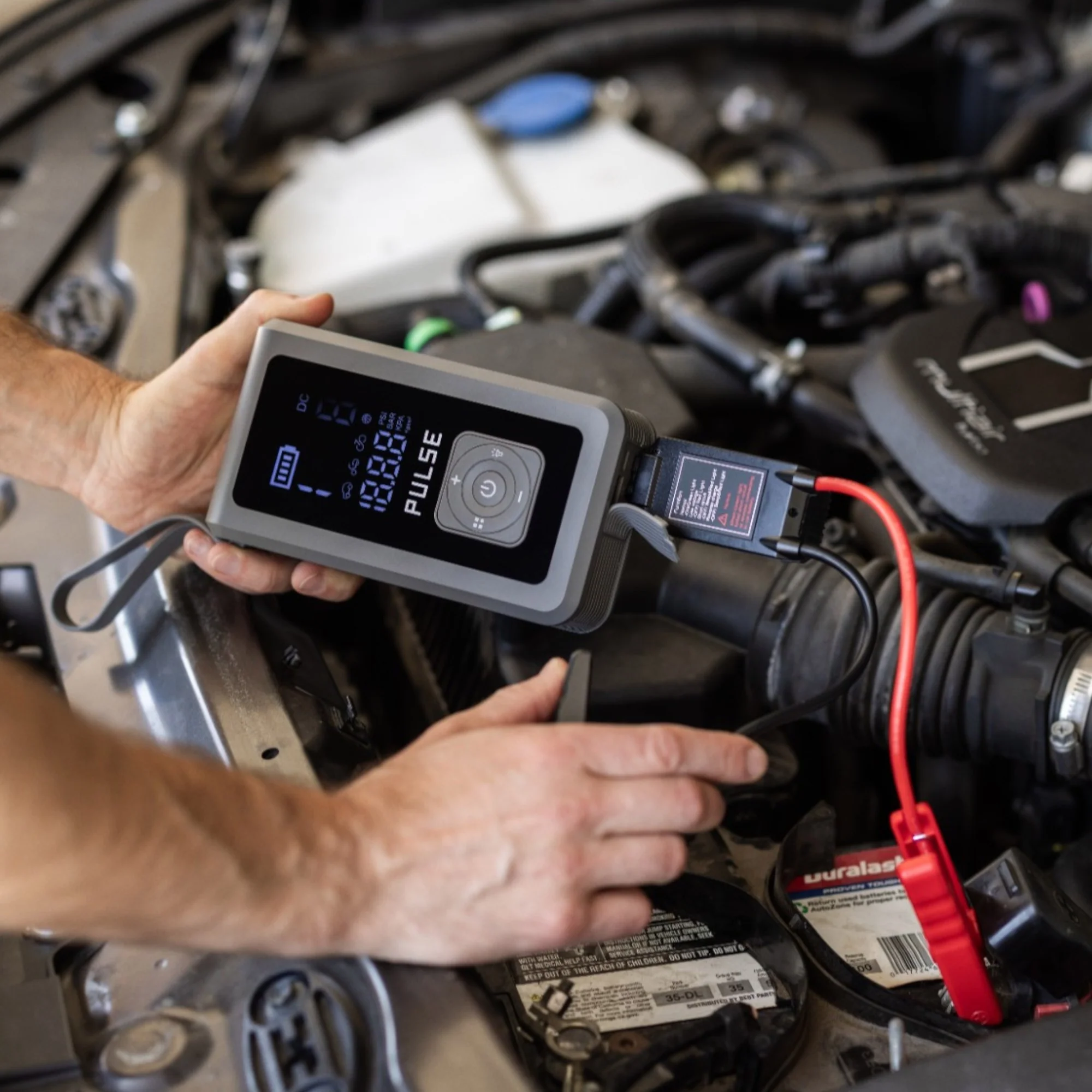 Jump Portable Car Jump Starter with Air Compressor - Image 29